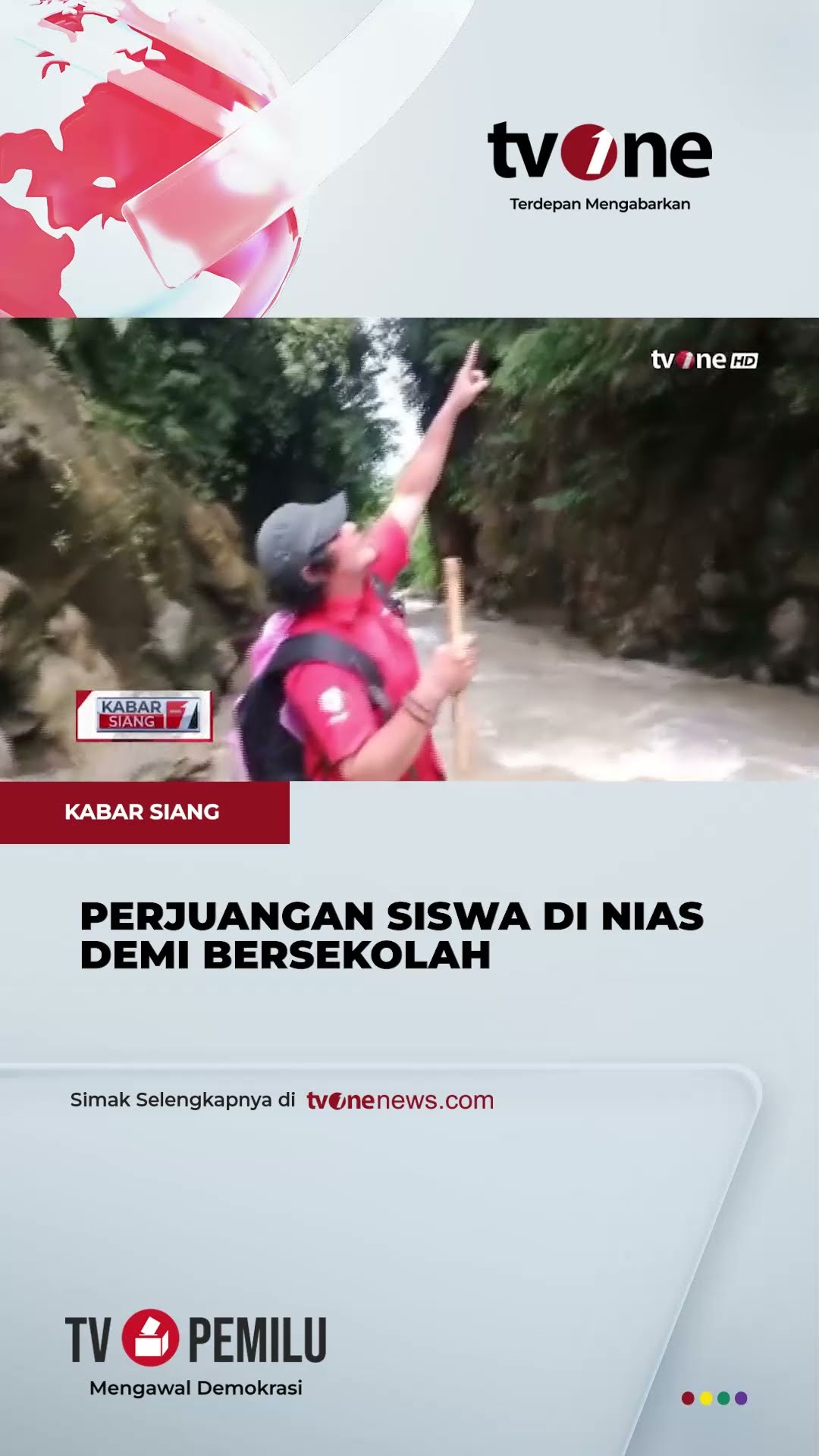 Ironi SD di Nias, Guru Tak Mengajar Ternyata Harus Jalan Kaki 2 Jam Melewati Sungai | tvOne