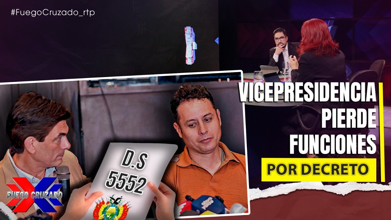 Vicepresidencia pierde funciones por decreto | Fuego Cruzado  | 23-02-2026