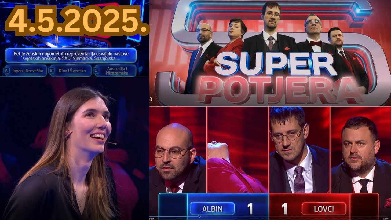 Superpotjera - 4.5.2025. -  Izazvani svi lovci!