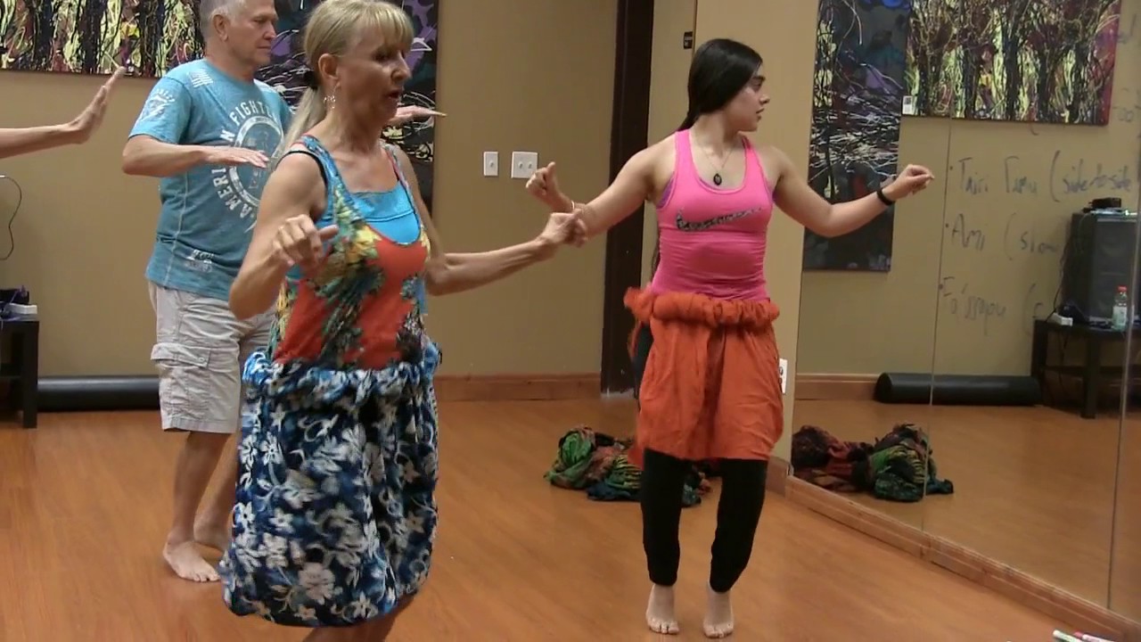 video editing software free Demo of Tahitian for Beginners - Class at DF Dance Studio