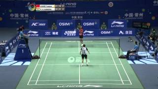 Highlight - Jiang Yanjiao vs Pusarla Venkata Sindhu - Semi Final, 2012 China Masters