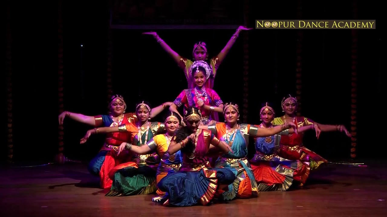 NOOPUR DANCE ACADEMY BHARATANATYAM ARANGETRAM HIGHLIGHT - YouTube