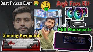 Argb Fans Kit, Gaming Keyboards And RGB MousePads best Shocking Prices