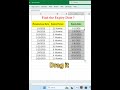 How to Find Expiry Dates in Excel in Seconds! Excel Formula hack! #ytshorts #expirydate