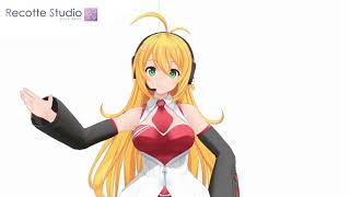 実況動画作成ソフトウェア「Recotte Studio」弦巻マキ 3Dモデル