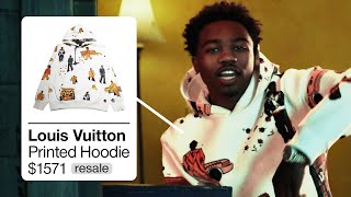 RODDY RICCH & A BOOGIE WIT DA HOODIE OUTFITS IN TIP TOE [RAPPERS CLOTHES]