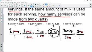 Dimensional Analysis - 6th Math BGMS