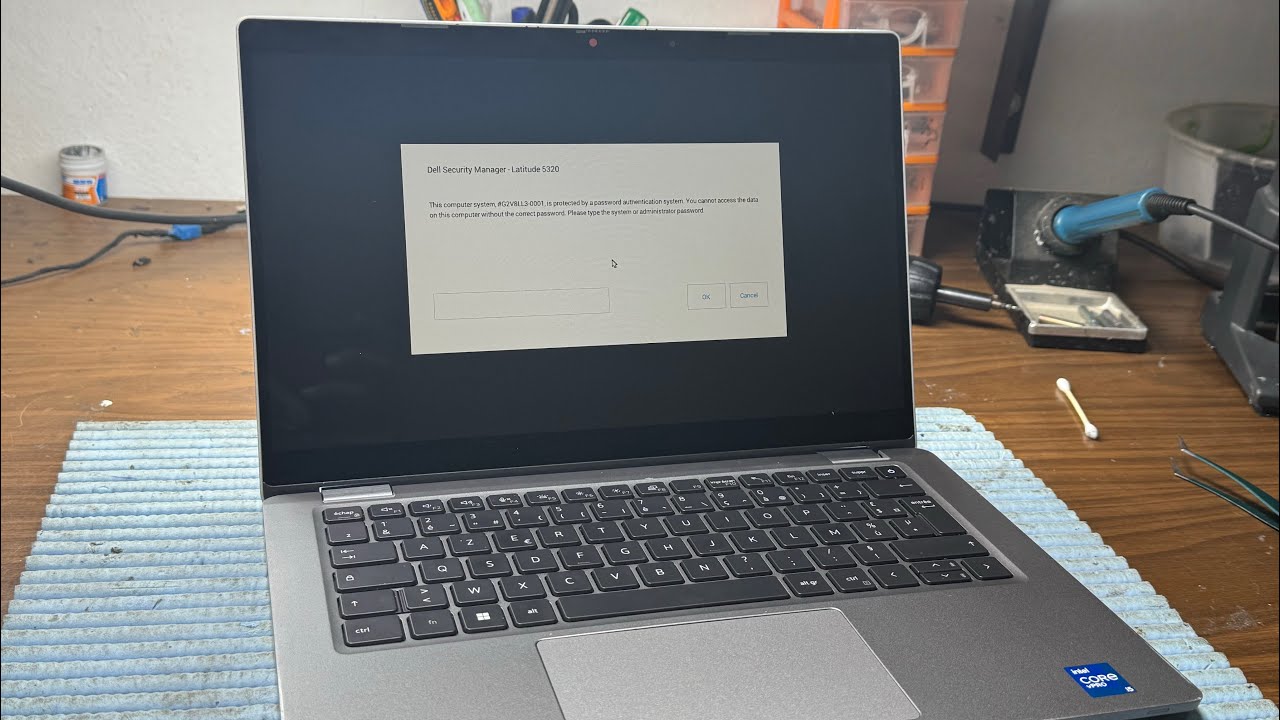 Unlock and Remove Password Bios dell latitude 5320 - YouTube