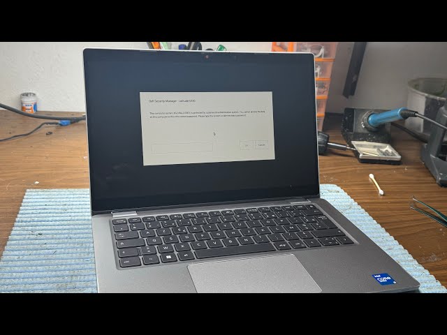 Unlock and Remove Password Bios dell latitude 5320 - YouTube