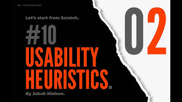 10 Usability Heuristics | Explained with Examples | By Jakob Nielsen