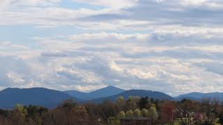 Roanoke VA Blue Ridge Mountains 4K time lapse