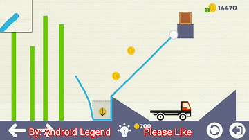 Brain physics map 1 level 171, 3 stars Android solution