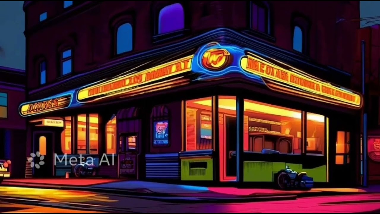 40 Min Chill House Mix for Focus \u0026 Night Drives | Late Night Diner Ambience