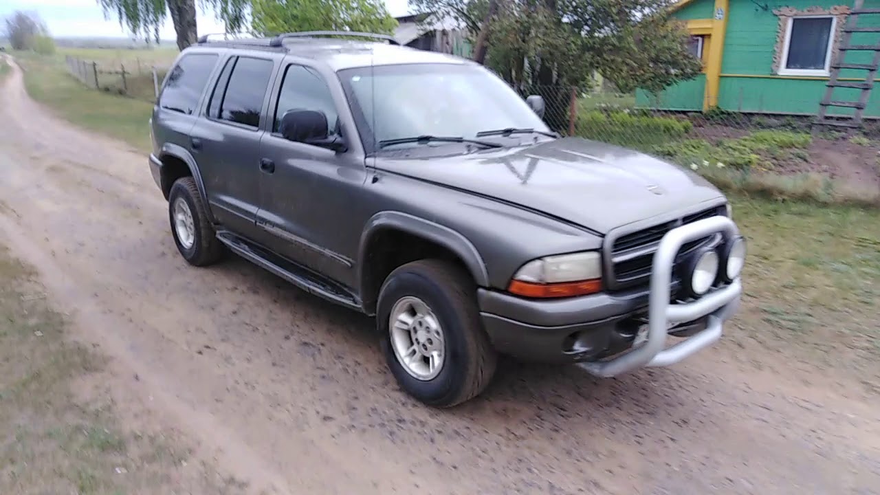 Додж дюранго После месячного простоя - YouTube