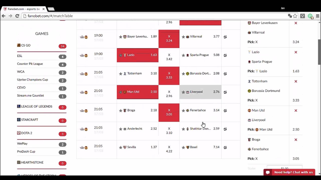 fanobet bonuses