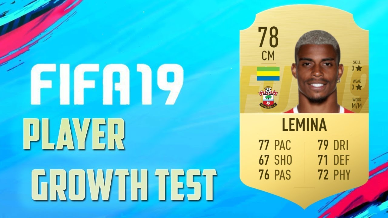 FIFA 19  Mario Lemina  Growth Test  YouTube