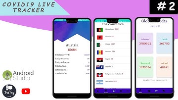 how to make coronavirus tracker app |covid app tutorial|#2
