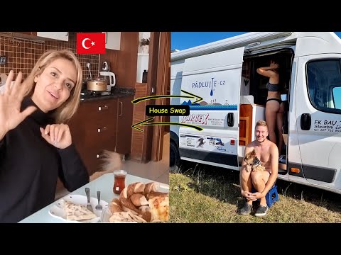 JAK BYDLÍ TURCI /Swap Van Life for Turkish Home with Local family - More than Tourist / Turkei