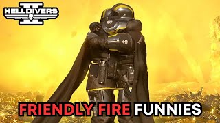 Funny Friendly Fire Deaths in Helldivers 2 Compilation Vol. 1 by Willis Maximus | WHM Gaming 79 views 1 month ago 1 minute, 49 seconds