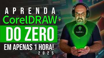 APRENDA CorelDraw EM 1 HORA! CURSO INTENSIVO PARA INCIANTES! ( #coreldraw  #2025  )