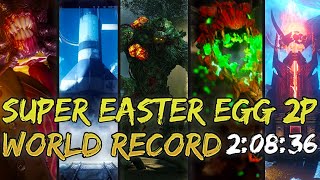 [WR] Black Ops 3 2 Player Super Easter Egg Speedrun [2:08:36]