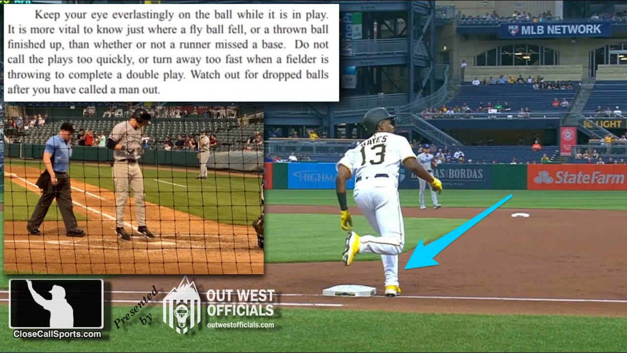Pittsburgh's Ke'Bryan Hayes & Arkanas' Bobby Witt's Base Touch Misses Cost  Teams Runs - Another Look 