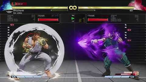 Street Fighter V Champion Edition Season 4 ED Trigger2 Ryu Parrying Punish