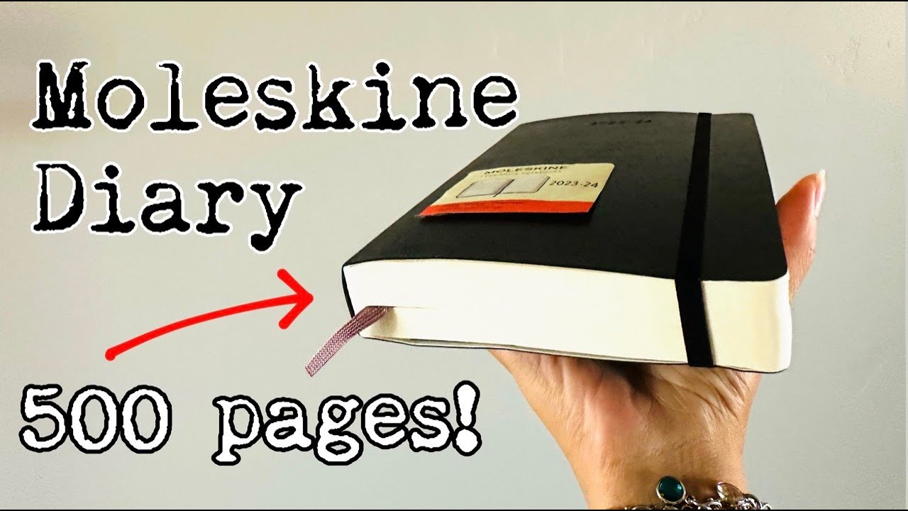 Still Can't Believe I Found This! - Moleskine notebook flip-through & ink tests