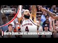 South carolina gamecocks vs auburn tigers  full game highlights  espn college basketball