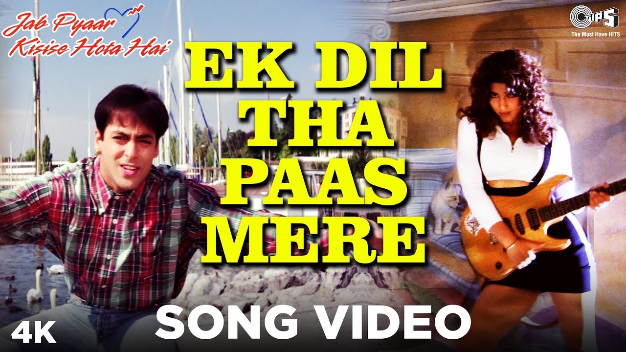 Ek Dil Tha Paas Mere Song Video   Jab Pyar Kisise Hota Hai  Salman Khan Twinkle Khanna
