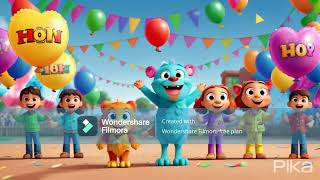 "Paws and Play: Furry Friends on the Move"