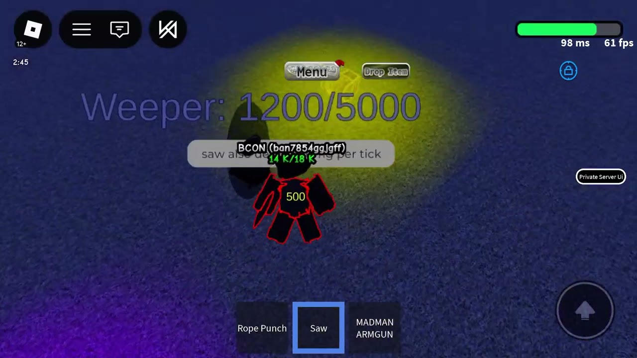 robot full power showcase and how to get (another trollge game)