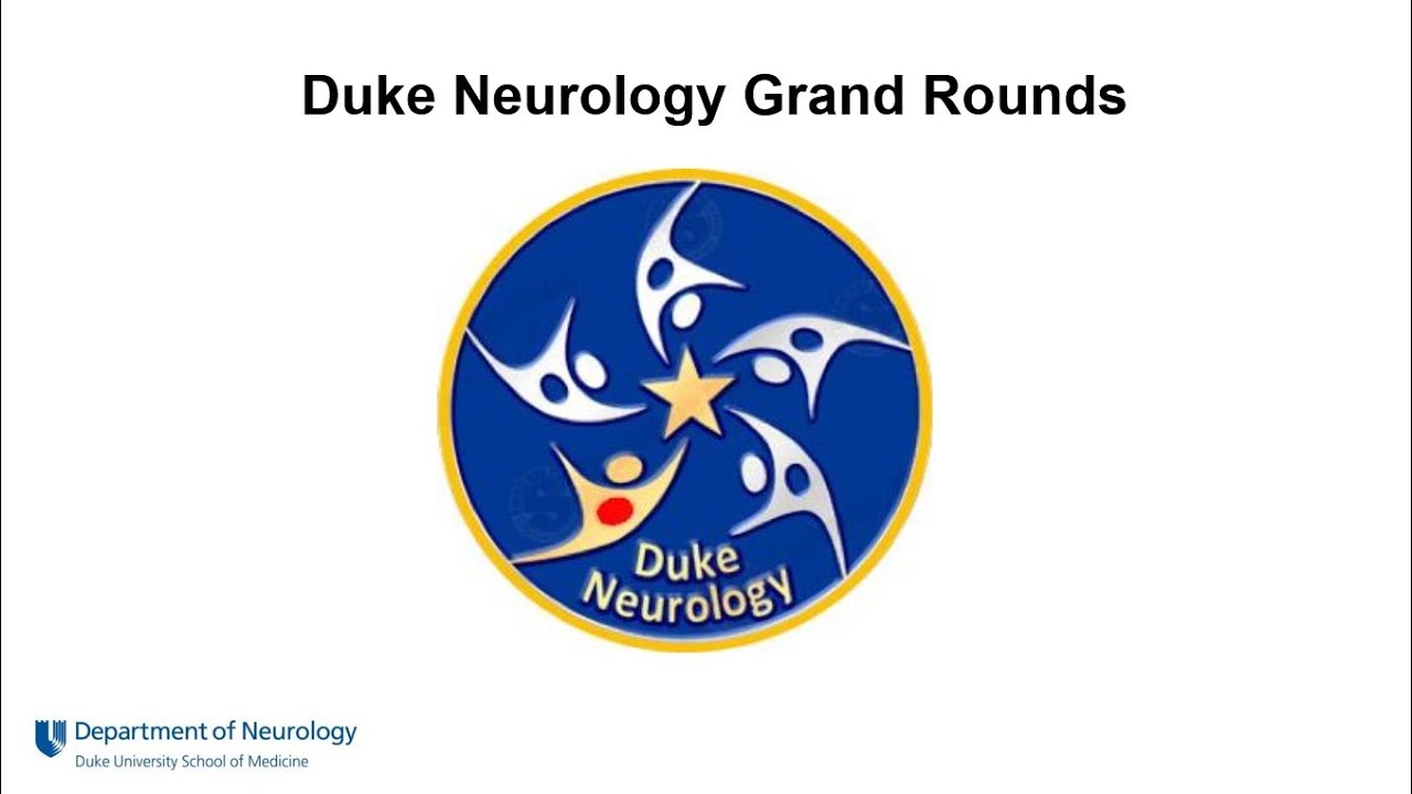 Duke Neurology Grand Rounds, December 13, 2023: James White, MS, PhD