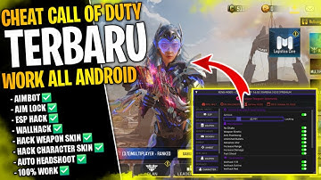 CHEAT CODM UNLOCK ALL SKIN TERBARU 2025 – MOD MENU CALL OF DUTY MOBILE GARENA AUTO AIM ANTI BANNED