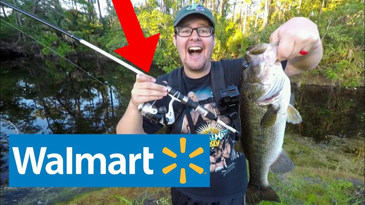 CHEAPEST FISHING COMBO AT WALMART!! (Lews Hank Parker Speed Stick