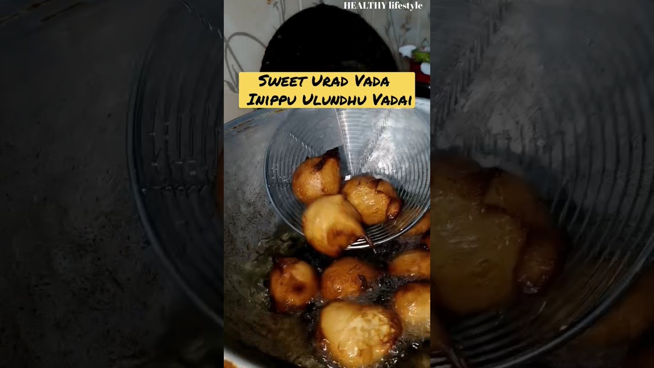 Sweet Vada,Jaggery Vada, Sweet Medu Vada Recipe- urda vada -