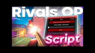 RIVALS Script Gui Hack [AIMBOT, SILENT AIM, UNLOCK ALL, RAGEBOT, FARM RANK, ESP, NO BAN + MORE!]