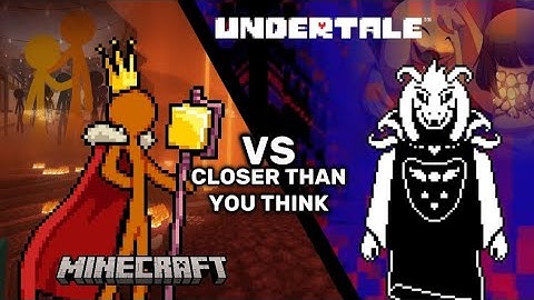 KING ORANGE VS ASRIEL DREEMUR IS KINDA CLOSE