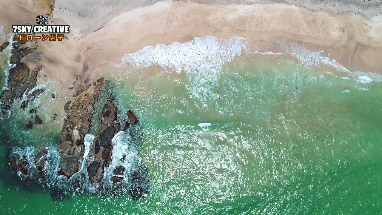守谷海水浴場 21守谷海岸 ドローン空撮 千葉県勝浦市 4k Drone Japan Chiba Youtube