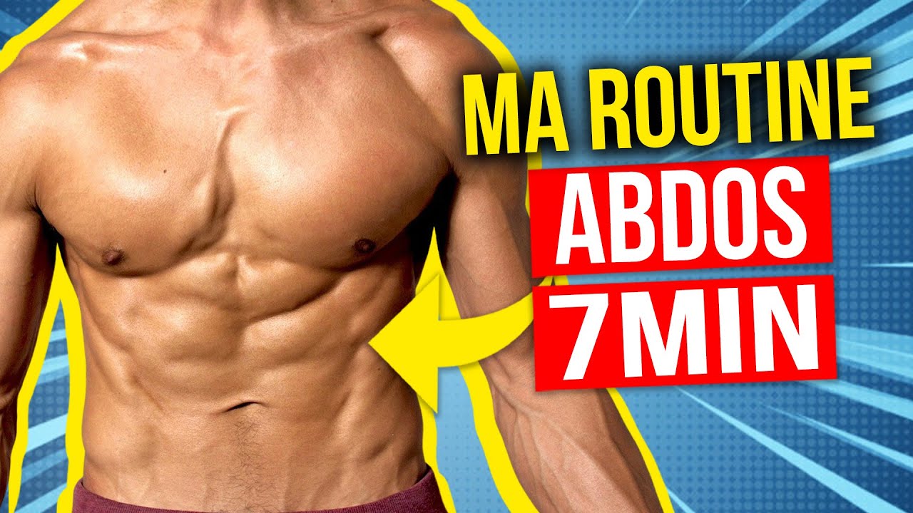 MA ROUTINE ABDOS 7 MIN SPÉCIAL BAS DU VENTRE et TAILLE YouTube