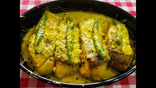Dahi Fish Curry Yogurt Katla Fish Curry Authentic Bengali Doi Maach Recipe By Rimpa Bose Deb