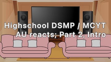 || MCYT / DSMP Highschool AU reacts; part 2, Intro ||