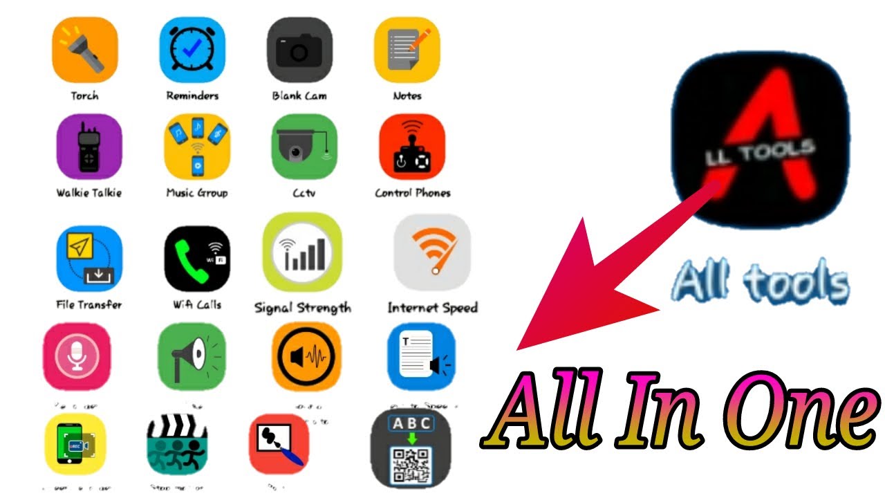 All in One || All tools in one app|| Present By Arif Tach Bangla ...