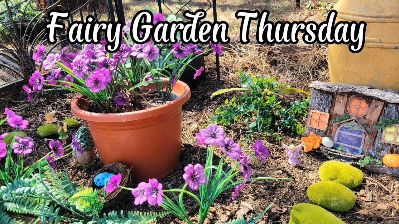 Bridge Fairy Garden #fairygardenthursday  