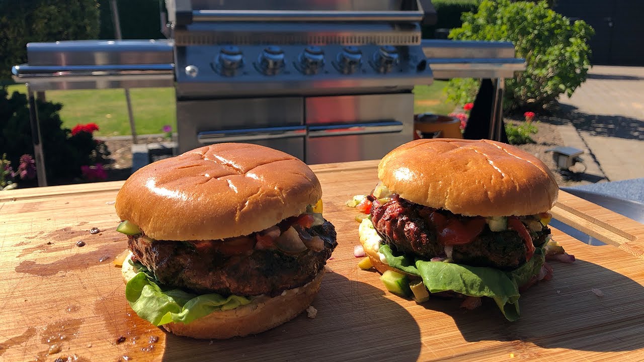 Grillopskrift - Hamburger