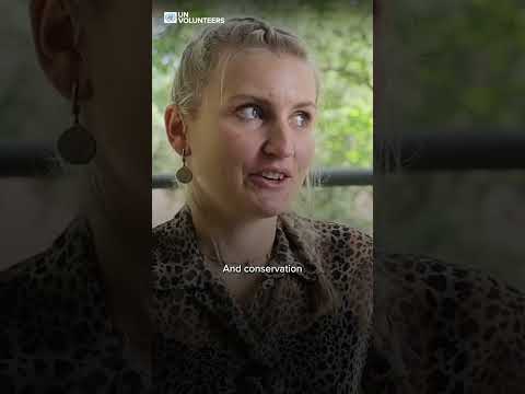 UNEP Volunteer Rachel for World Environment Day