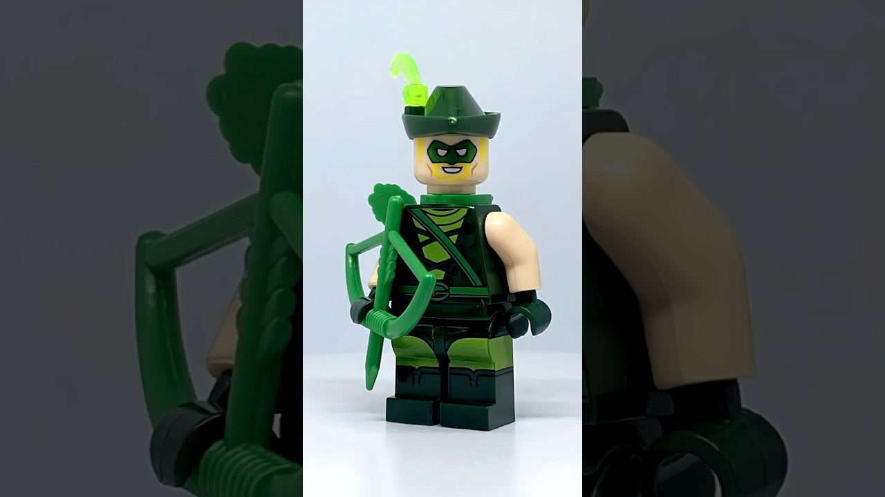 LEGO Green Arrow | Lego Batman Movie | Unofficial Lego Minifigure 