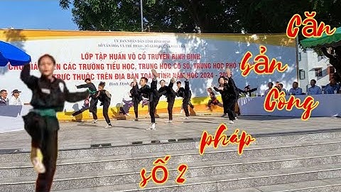 Căn bản công pháp 36 động tác. Huy chương vàng toàn quốc.