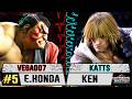 VEGA (5 Ranked E.Honda) vs KATTS (Ken) - Street Fighter 6