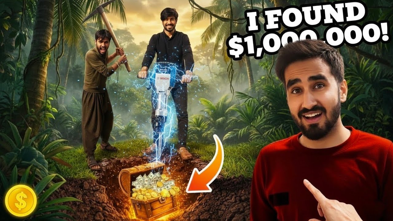I Hid $1,000 in the Jungle! First to Find it Keeps it!